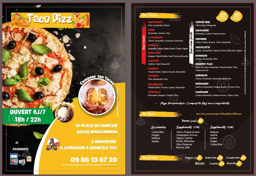 Menu_Taco Pizz Boiscommun_Boiscommun_image_2