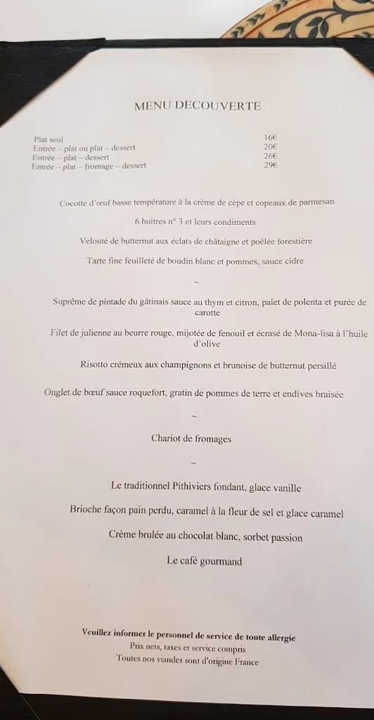 Menu_Auberge De La Rive Du Bois_Chambon-la-Forêt_image_2