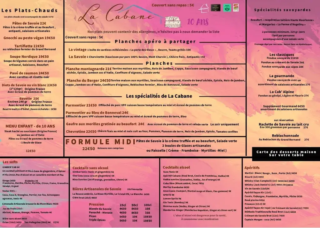 Menu_La Cabane_Bonneval-sur-Arc_image_1