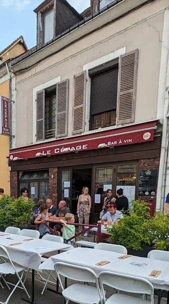 Le Cépage restaurant in Bonneval
