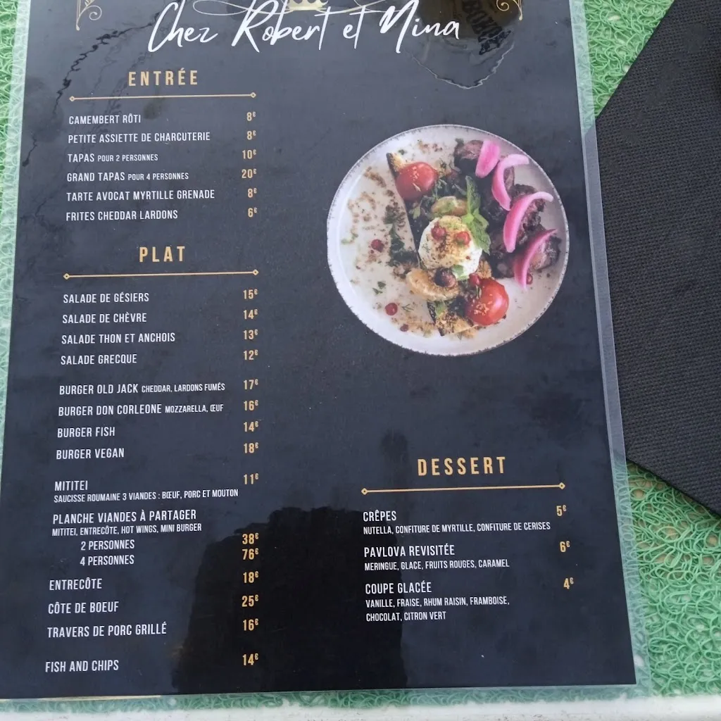 Menu_Chez Robert et Nina_Beaune-la-Rolande_image_1