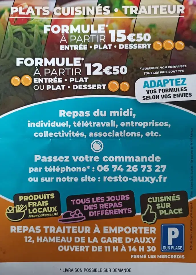 Menu_Relais D'la gare d'Auxy_Auxy_image_3