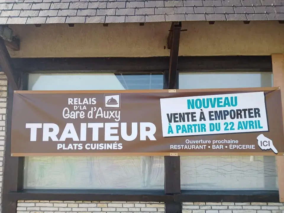 Relais D'la gare d'Auxy ristorante a Auxy