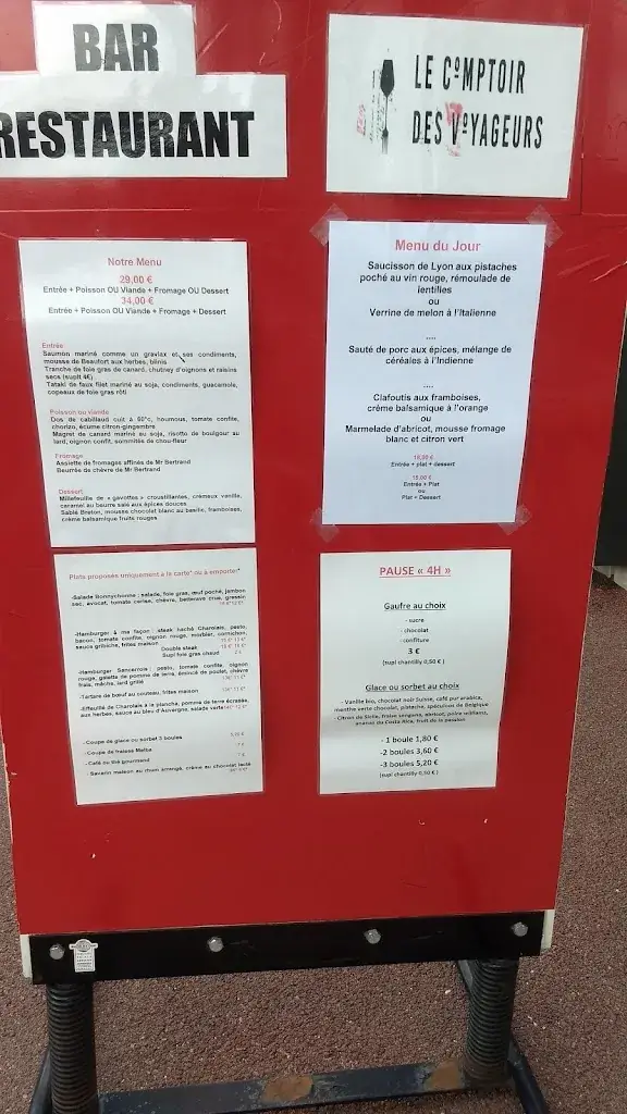 Menu_Le Comptoir Des Voyageurs_Bonny-sur-Loire_image_4