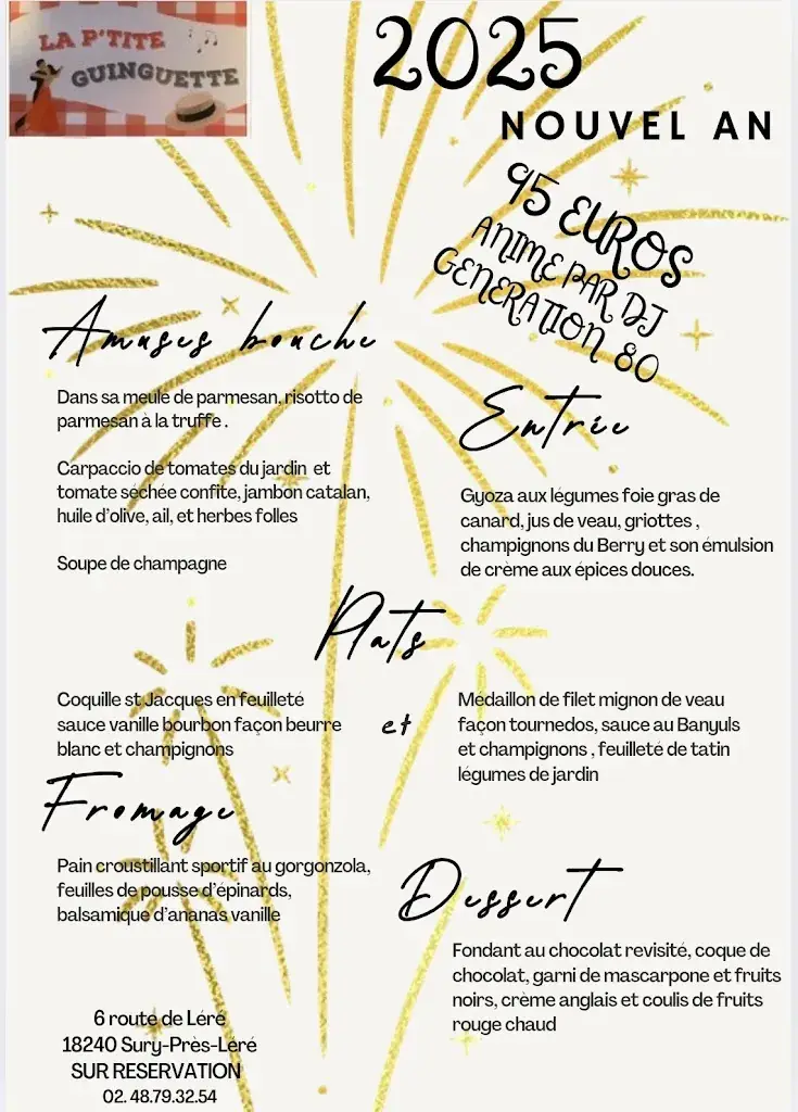 Menu_La p’tite Guinguette_Sury-près-Léré_image_1