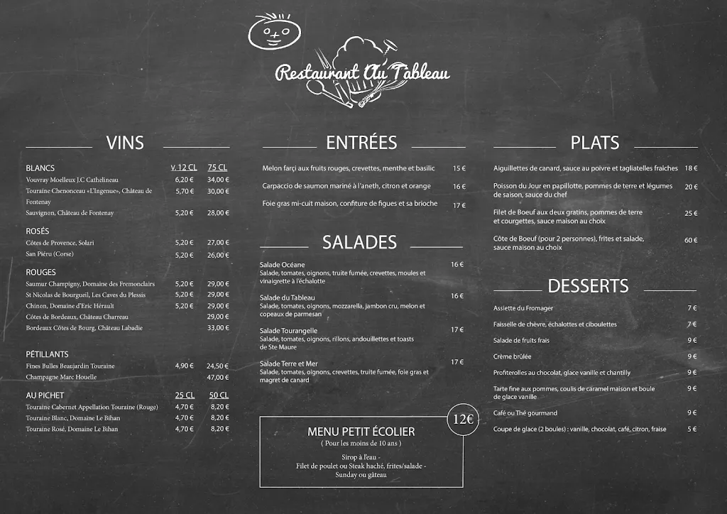 Menu_Au Tableau_Bléré_immagine_2