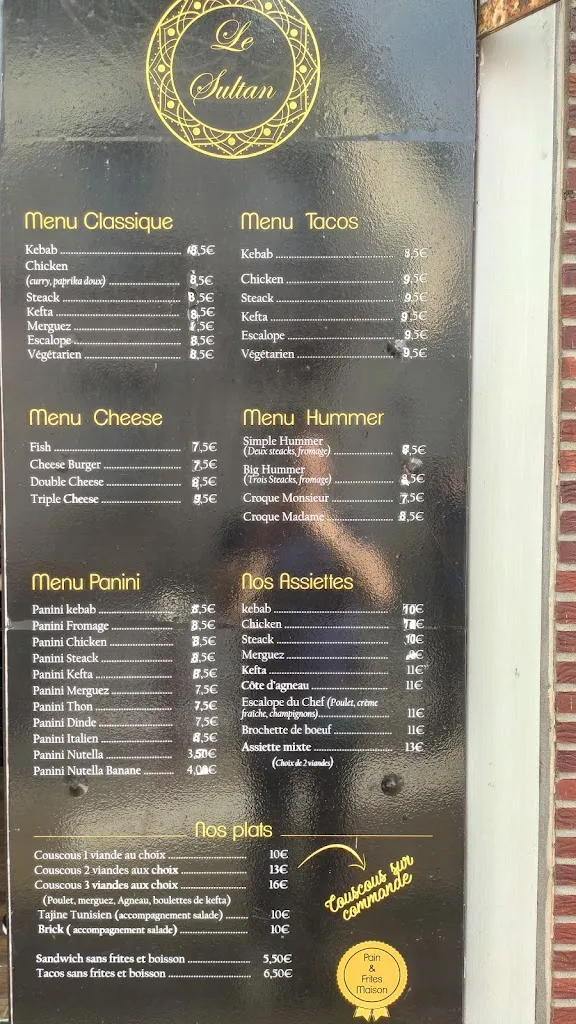 Menu_Le Sultan_Bléré_image_1