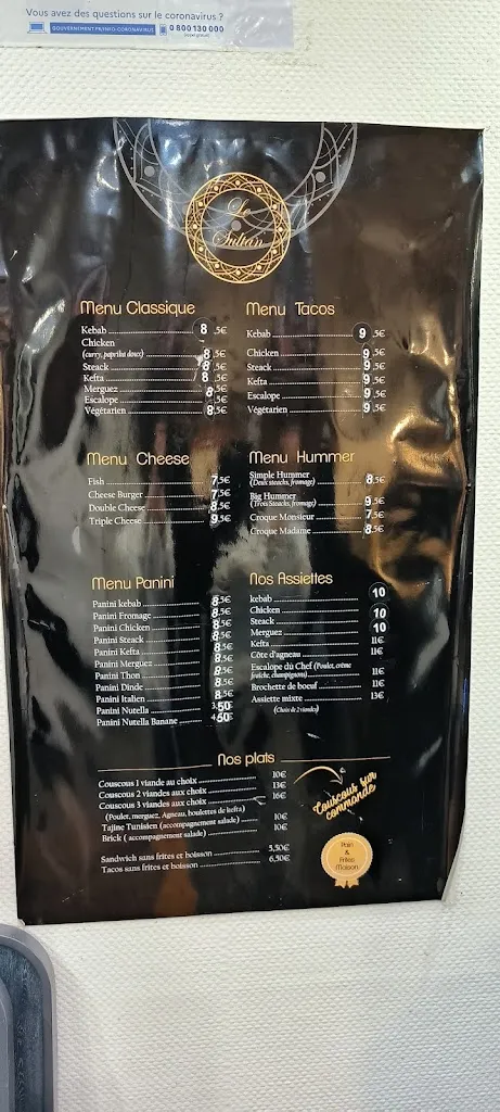 Menu_Le Sultan_Bléré_image_2