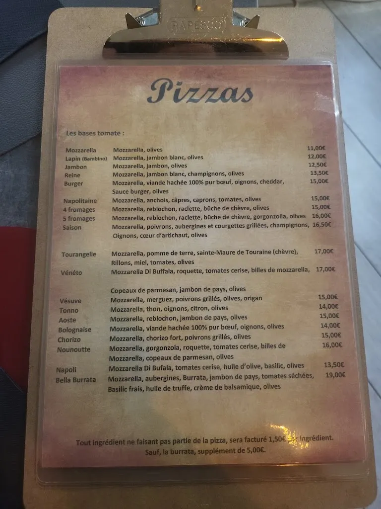Menu_Pizzeria el Calzone_Bléré_image_2