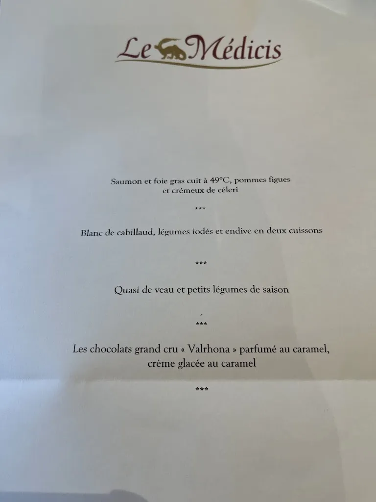 Menu_Le Médicis Restaurant_Blois_image_4