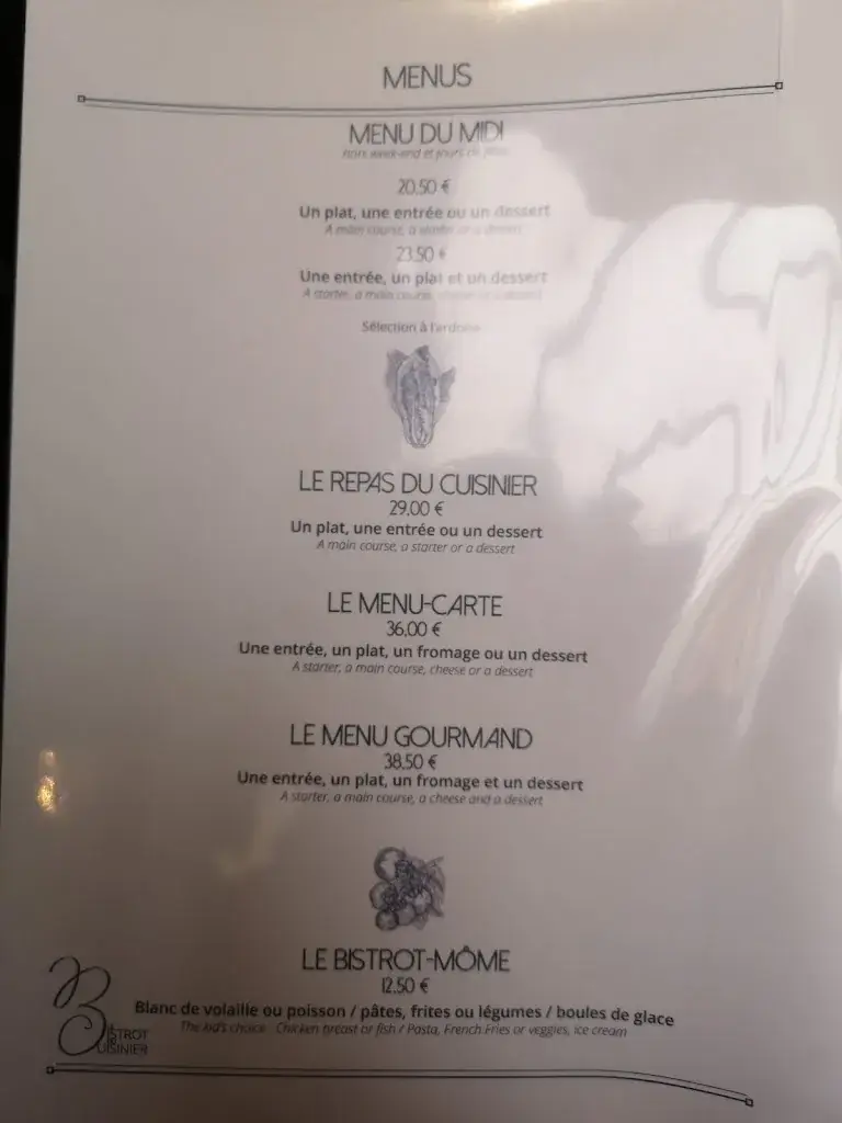 Menu_Le Bistrot Du Cuisinier_Blois_image_3