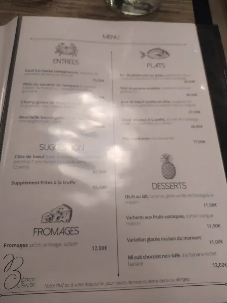 Menu_Le Bistrot Du Cuisinier_Blois_image_4