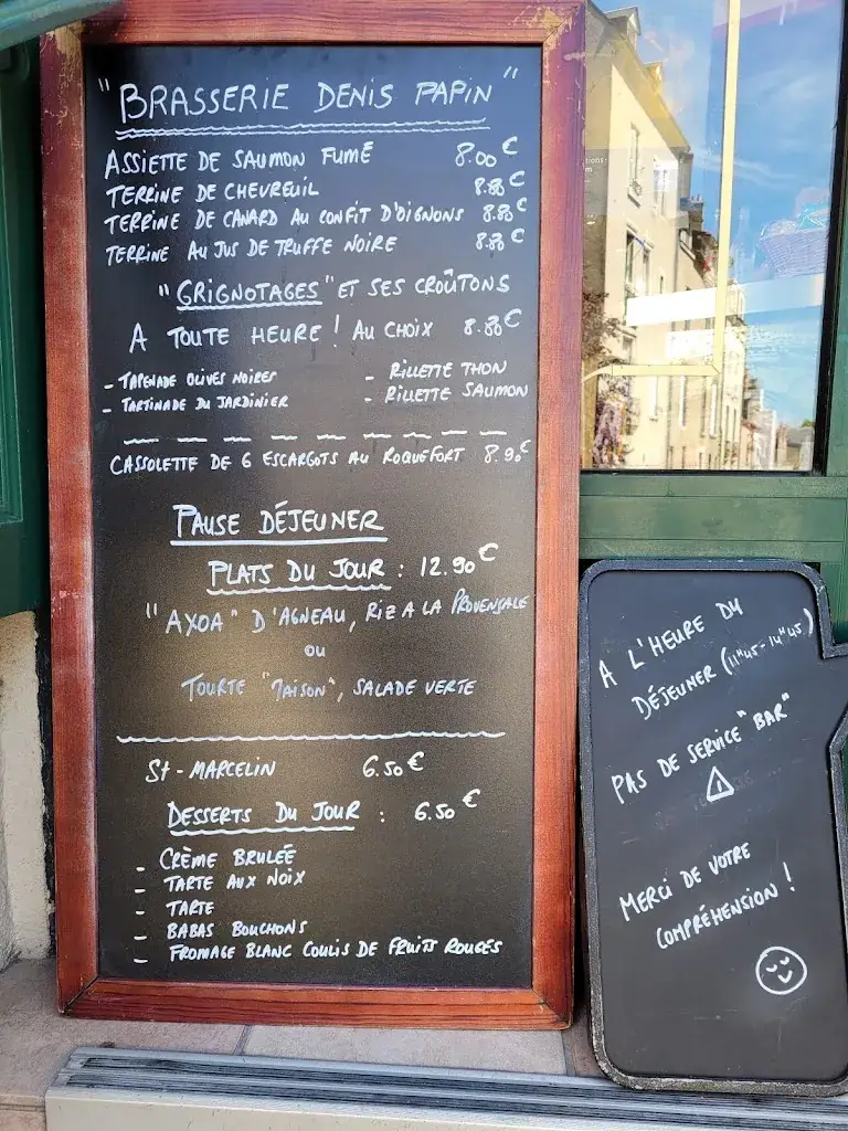 Menu_Le Denis Papin_Blois_image_3