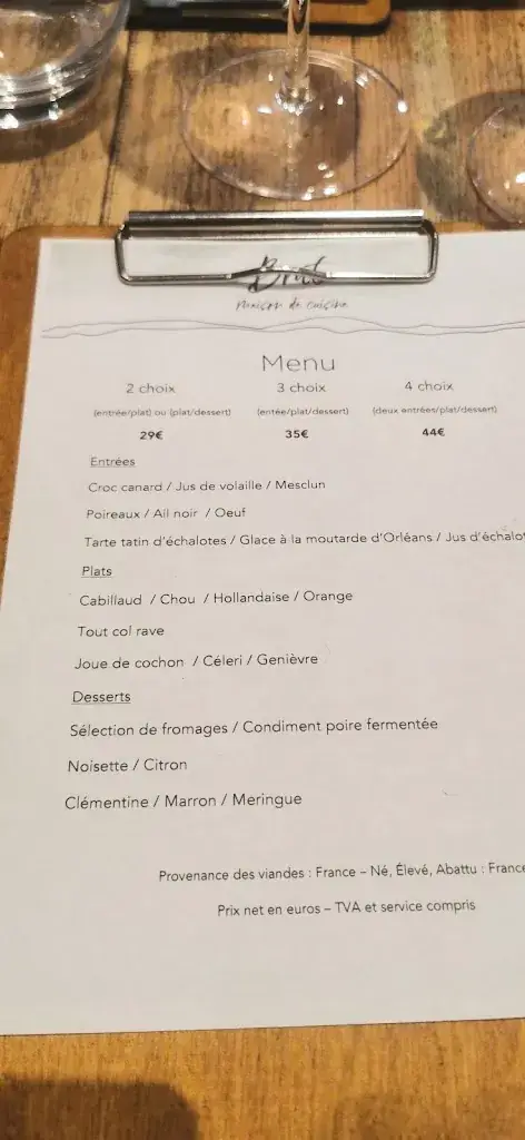 Menu_Brut maison de cuisine_Blois_image_4