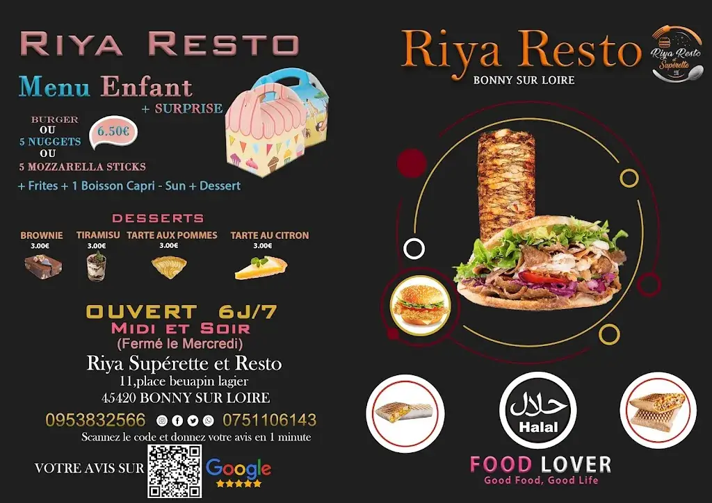Menu_Riya Supérette et Resto_Bonny-sur-Loire_image_1