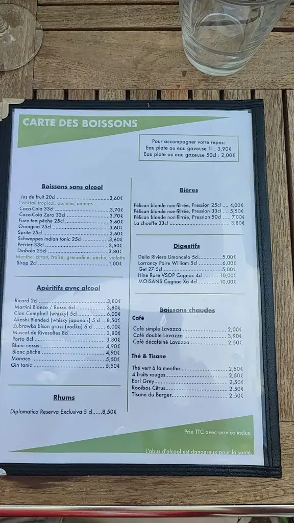 Menu_Le Clos des Aromes_Briare_image_2