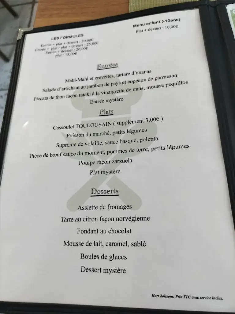 Menu_Le Clos des Aromes_Briare_image_3