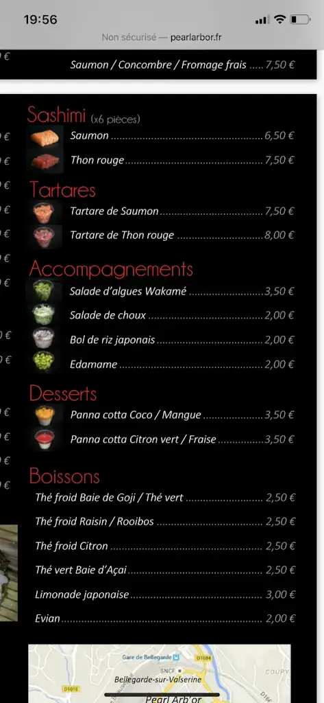 Menu_Pearl Arb'or_Valserhône_image_1