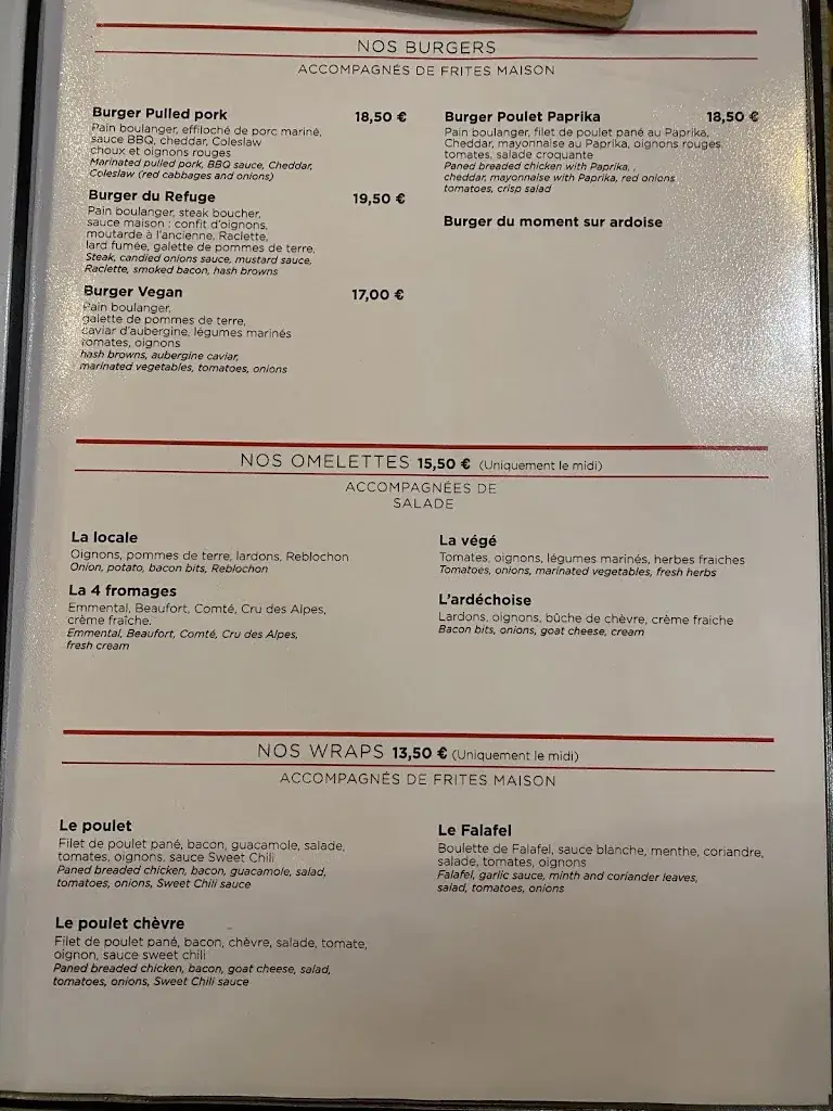 Menu_au refuge gourmand_Bourg-Saint-Maurice_image_1