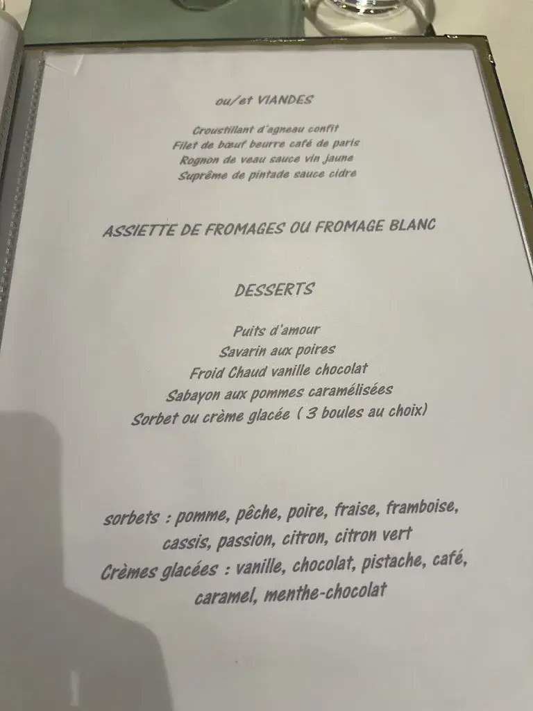 Menu_Restaurant La Bonne Etoile_Bordes_image_1