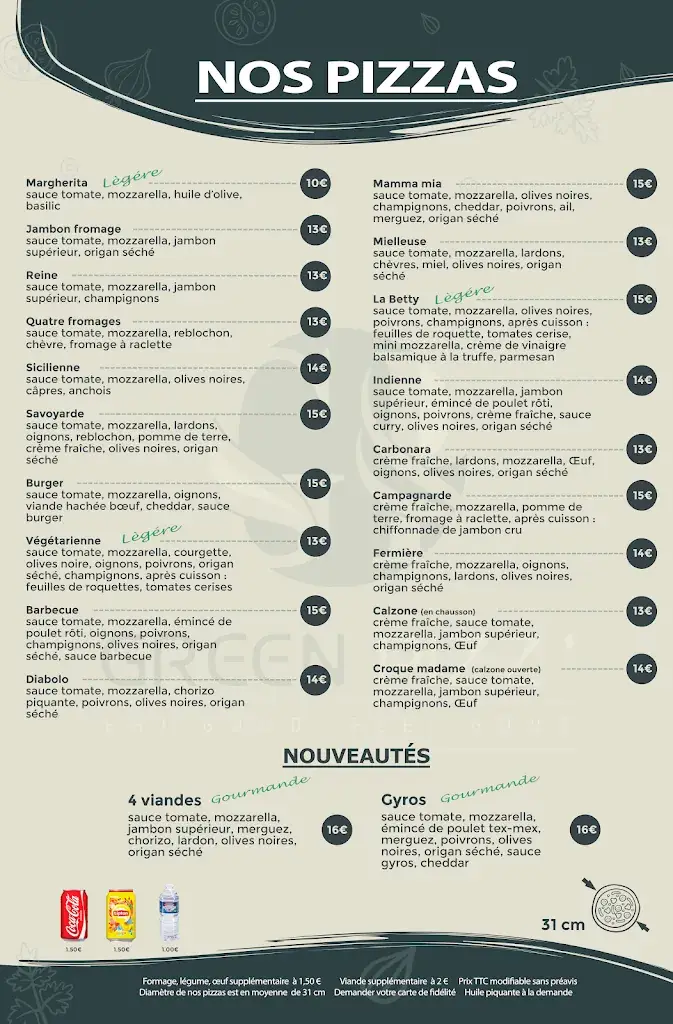 Menu_Green Pizz' 🍕 Bray Saint Aignan_Bray-Saint-Aignan_image_1