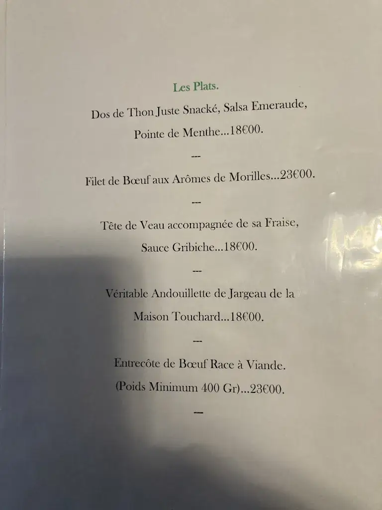 Menu_Entre Loire et Sologne_Sully-sur-Loire_image_2