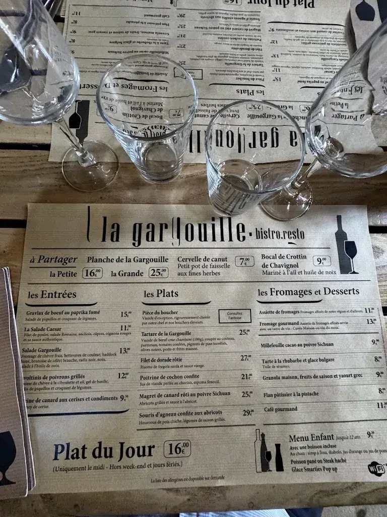 Menu_La Gargouille_Bourges_image_3