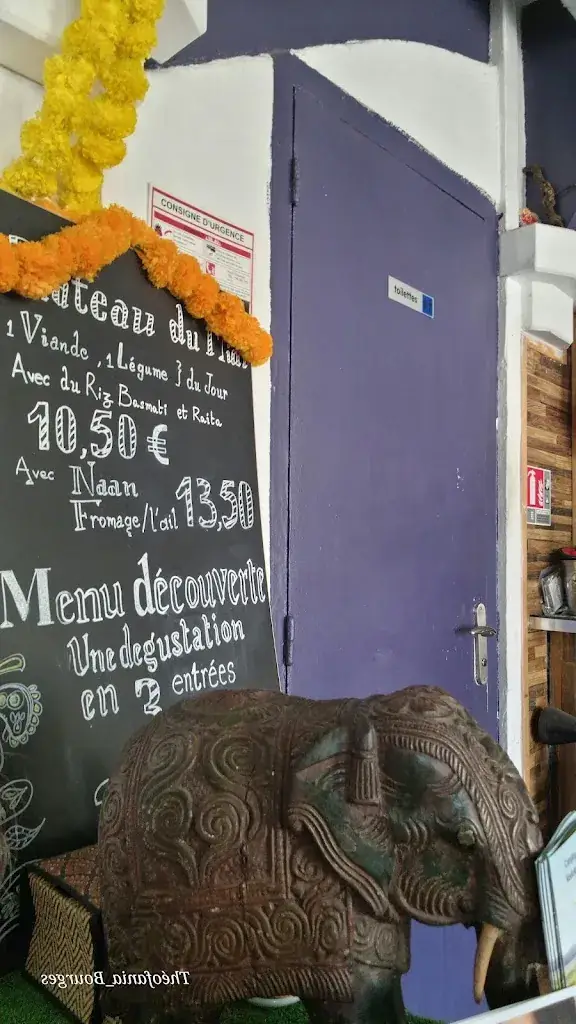 Menu_L' Indigo Bourges Restaurant Indien_Bourges_image_1