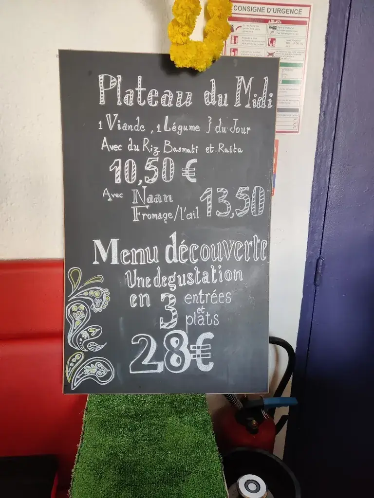 Menu_L' Indigo Bourges Restaurant Indien_Bourges_image_3