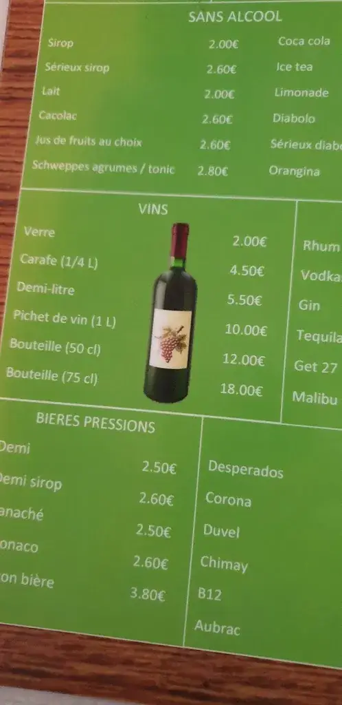 Menu_Hôtel Restaurant des Gorges au Viaduc_Rivière-sur-Tarn_image_1