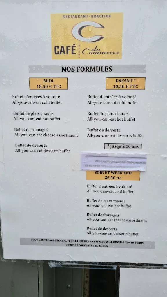 Menu_Café du Commerce_Bracieux_image_1