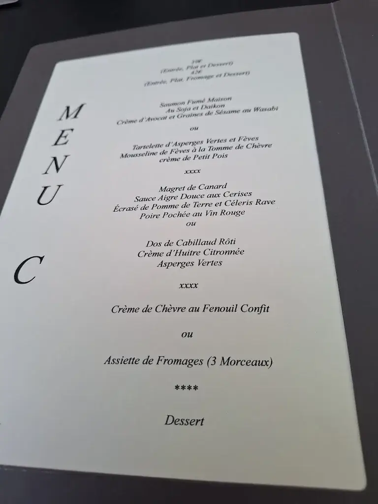 Menu_Les Années 30_Chinon_immagine_2