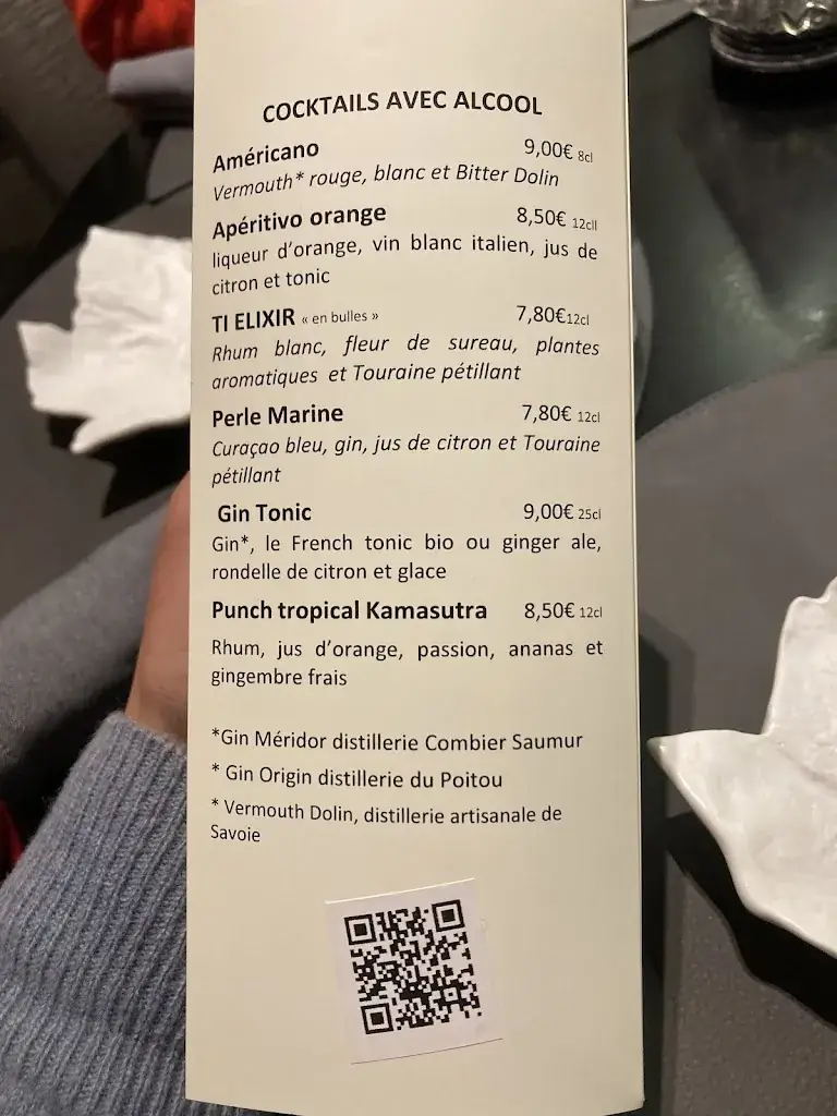 Menu_Restaurant L'Océanic Chinon 37_Chinon_immagine_1