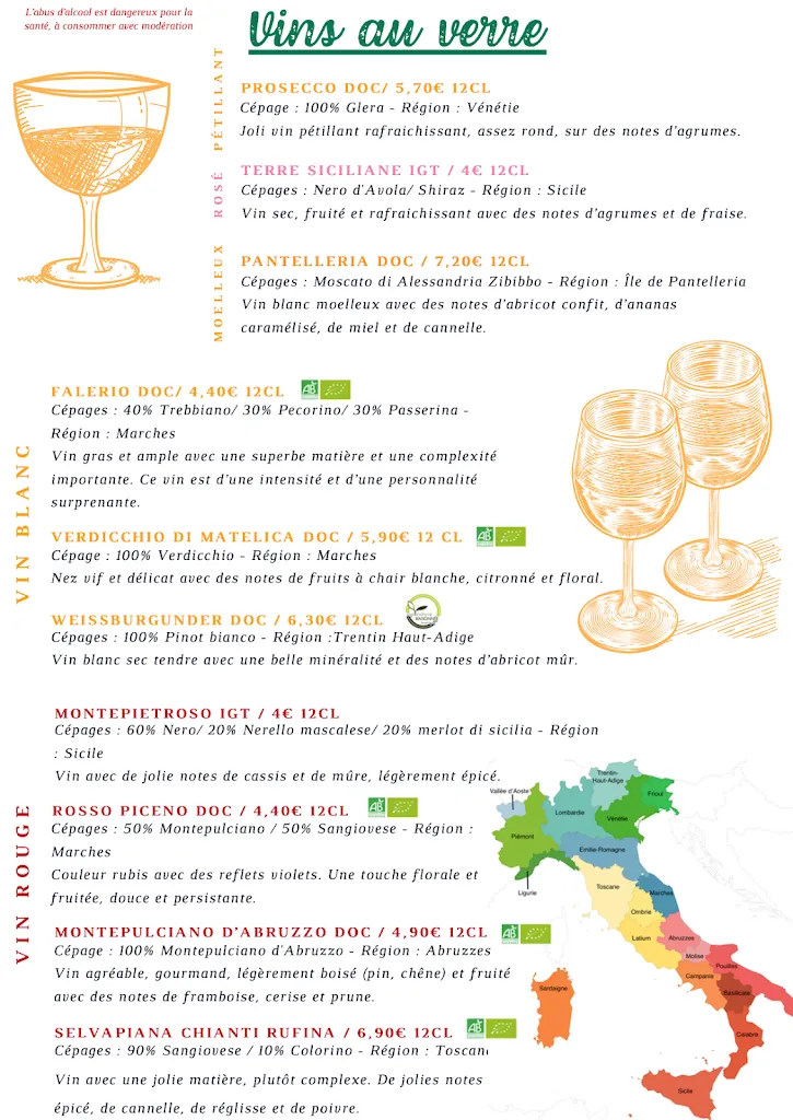 Menu_Les Saveurs d'Italie_Chinon_image_2