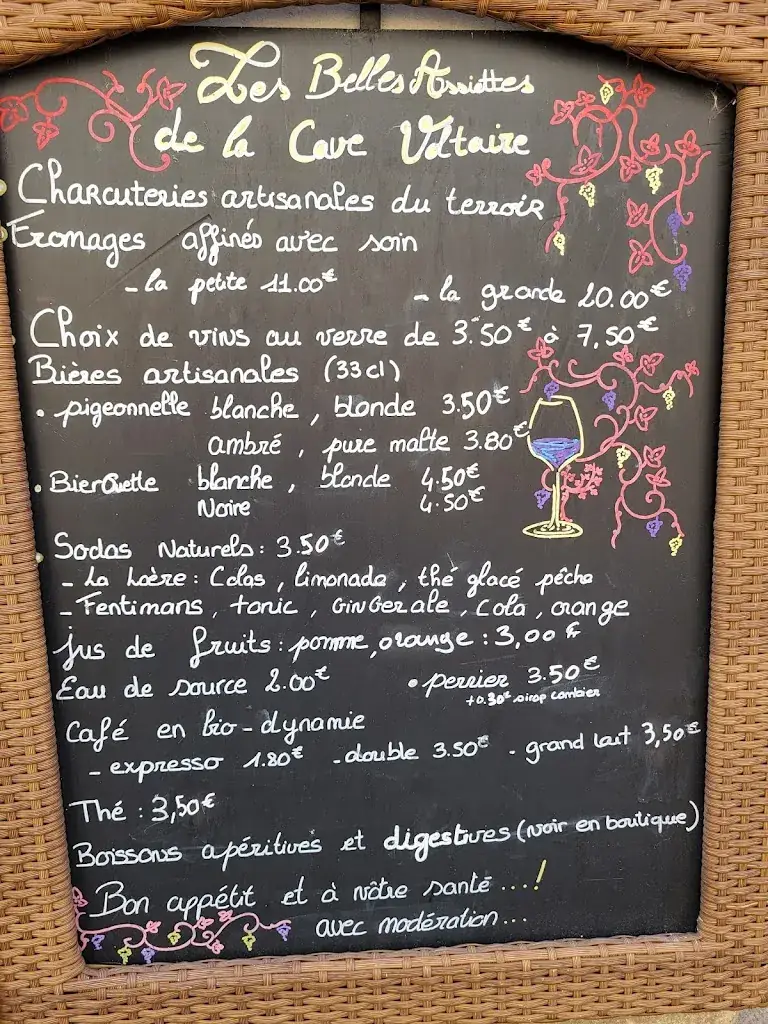 Menu_La Cave Voltaire_Chinon_image_1