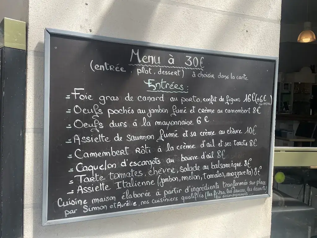 Menu_Café De La Paix_Chinon_image_2