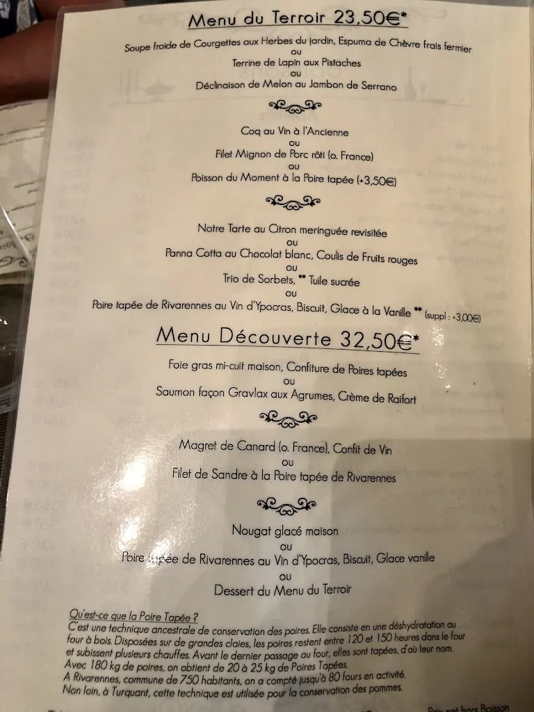 Menu_La Table de Jeanne_Chinon_image_2