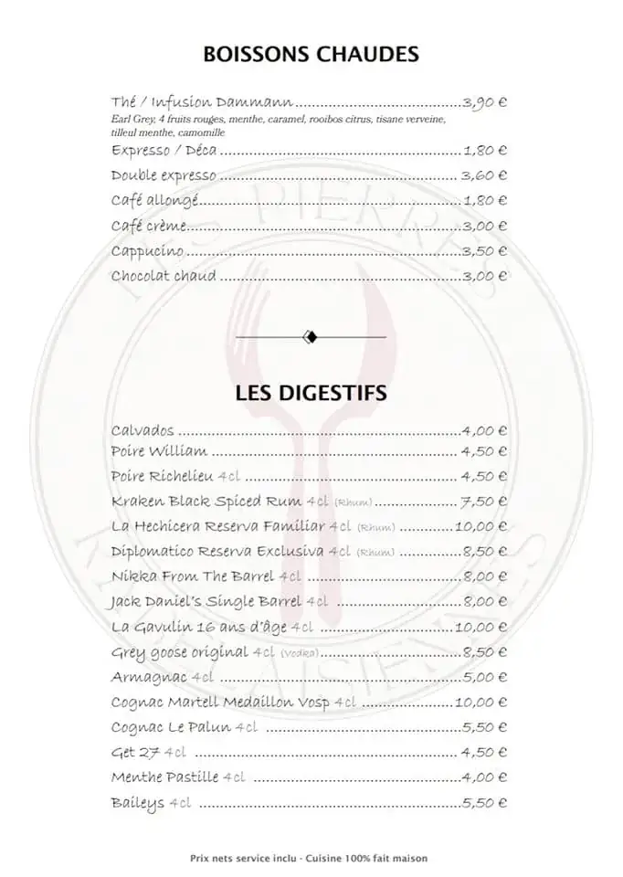 Menu_Les Pierres Rabelaisiennes_Chinon_image_1