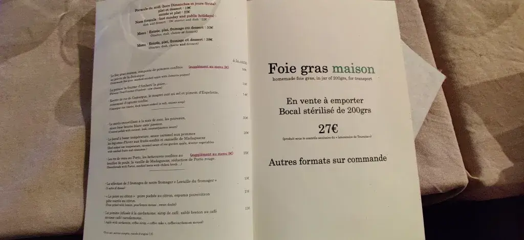 Menu_La Part des Anges_Chinon_image_1