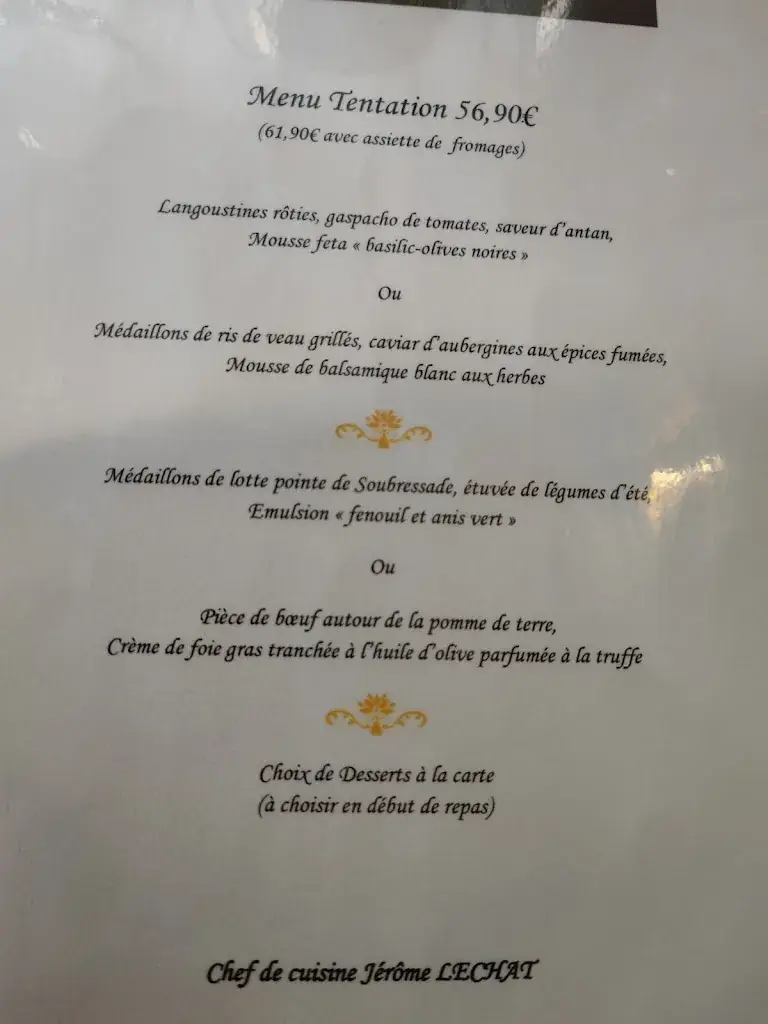 Menu_Le Lion D 'Or_Candé-sur-Beuvron_image_2