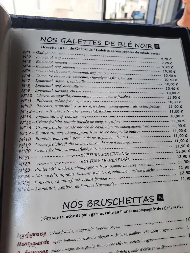 Menu_La Trattoria_Bourgueil_image_1