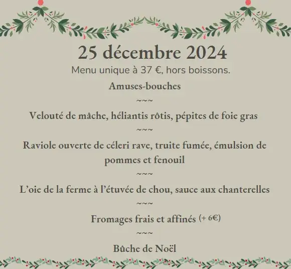 Menu_Nuances - Restaurant en bord de Loire_Chapelle-sur-Loire_image_1