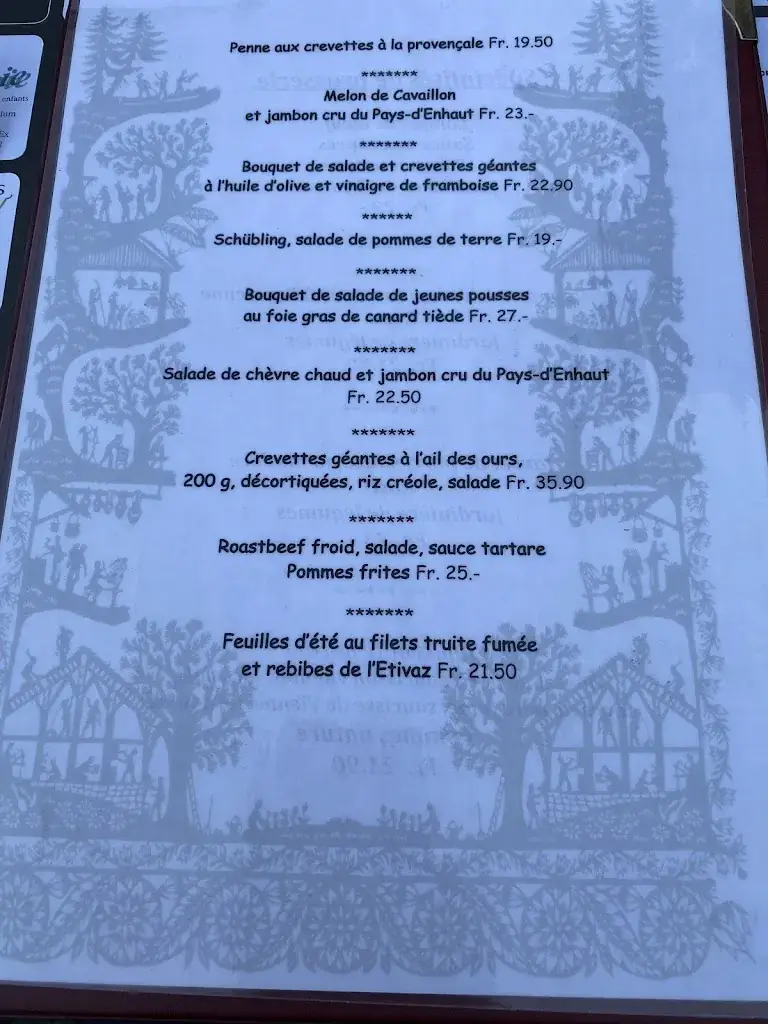 Menu_Buffet de la Gare_Château-d’Œx_image_3