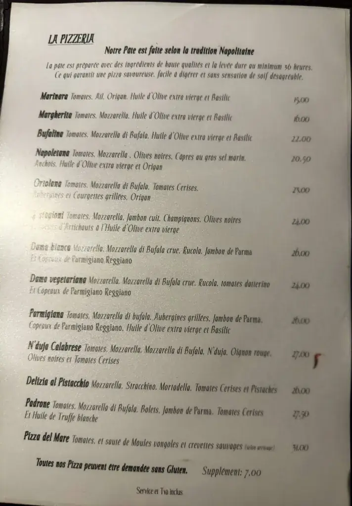 Menü_Restaurant du Château_Yverdon-les-Bains_Bild_2