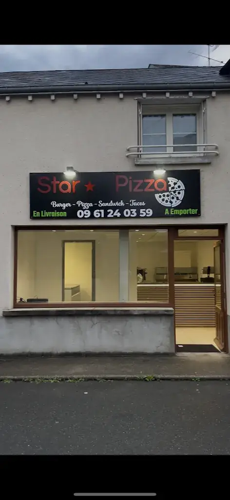Star pizza restaurant in Varennes-Changy