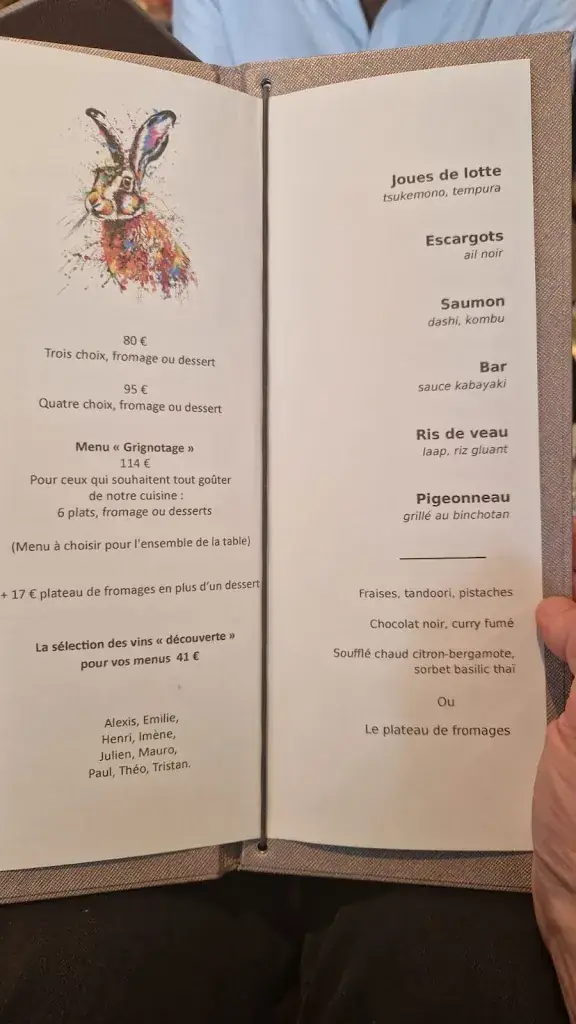 Menu_Le Lièvre Gourmand_Orléans_image_2