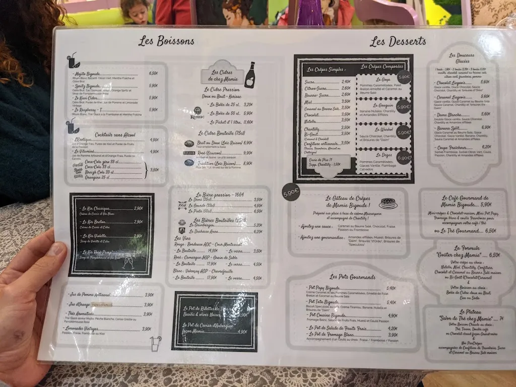 Menu_Le Comptoir de Mamie Bigoude Orléans_Orléans_image_2