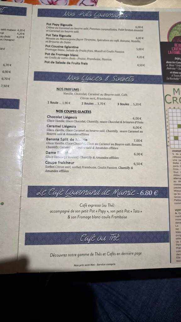 Menu_Le Comptoir de Mamie Bigoude Orléans_Orléans_image_4