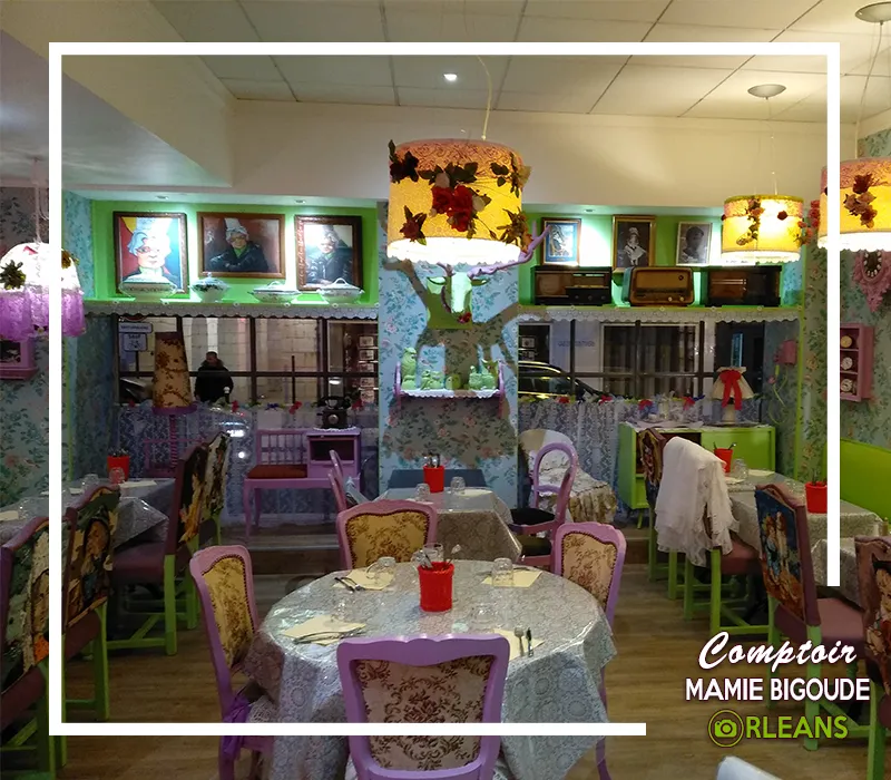 Le Comptoir de Mamie Bigoude Orléans restaurant in Orléans