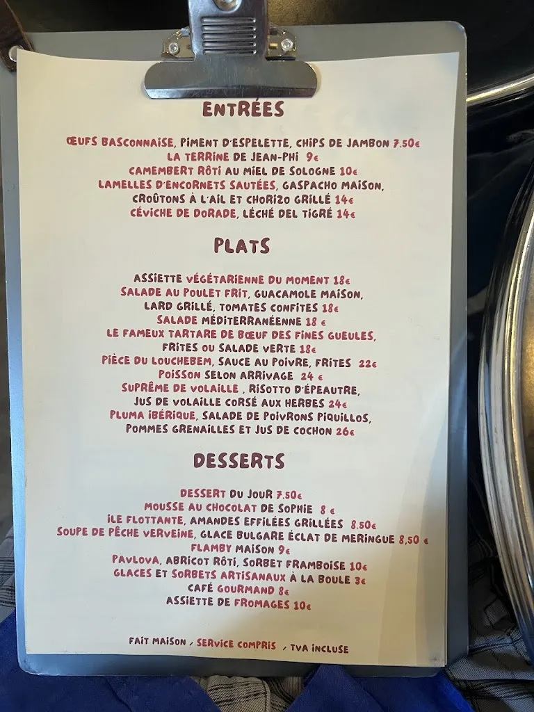 Menu_Aux Fines Gueules_Orléans_image_3